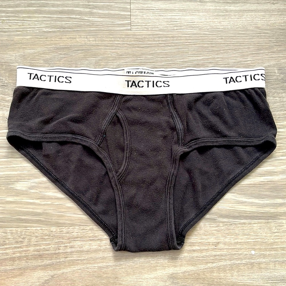Tactics Men’s Vintage Brief Underwear Large
